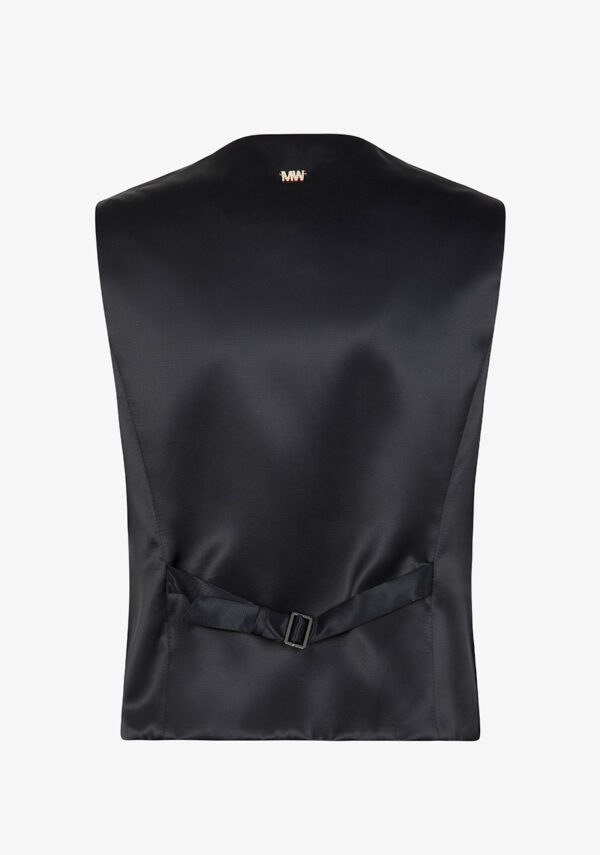 Gilet in tessuto gessato