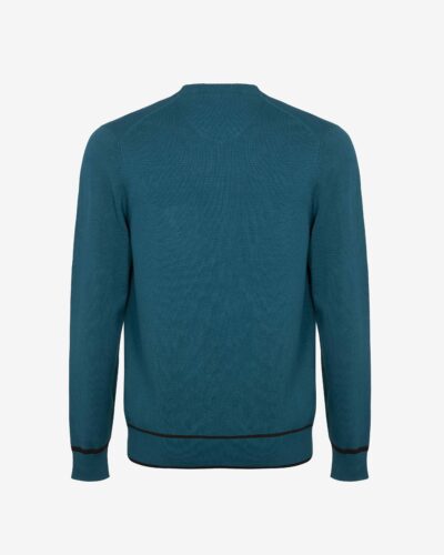 Girocollo con taschino treccia