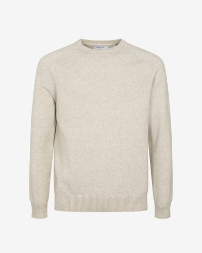 Girocollo rasato melange