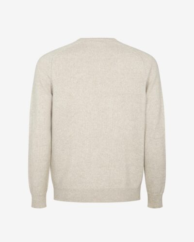 Girocollo rasato melange