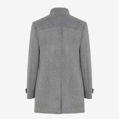 Cappotto collo lupetto panno