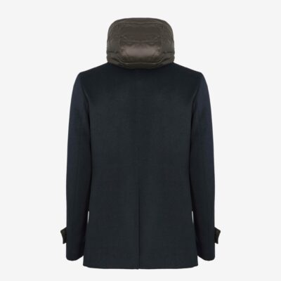 Peacoat  panno double con pettorina