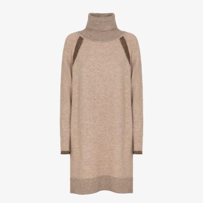 Abito con bordi lurex