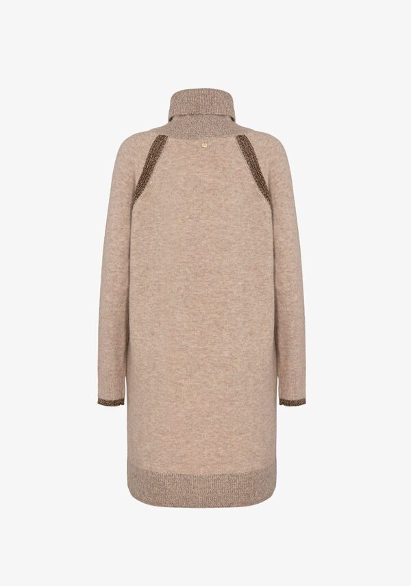 Abito con bordi lurex