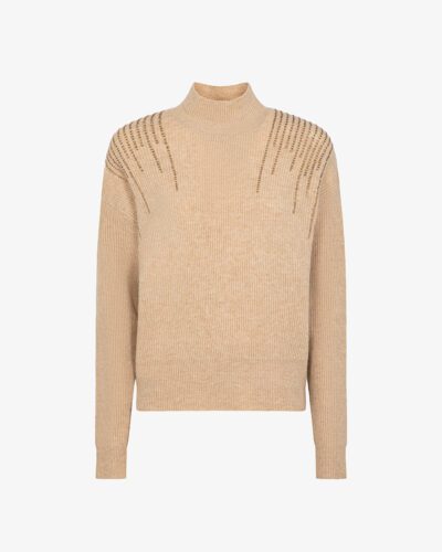 Lupetto con applicazioni strass