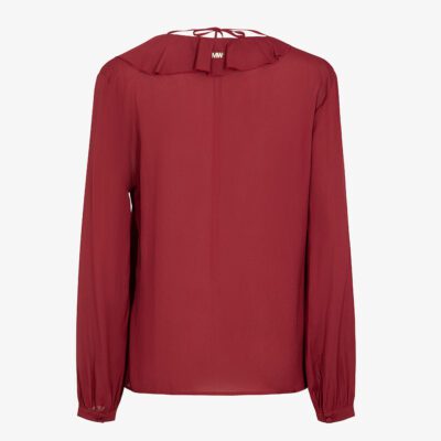Blusa in georgette di viscosa