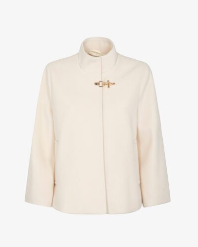 Cappa corta con gancio