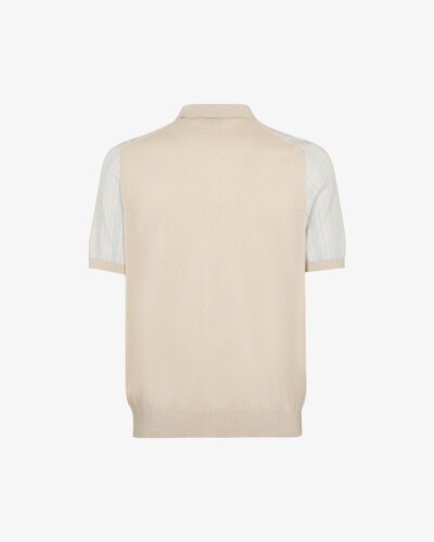 Camicia rigata strutturata