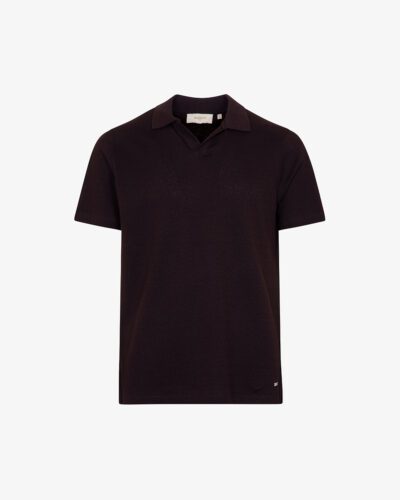 Polo derby tessuto texturizzato