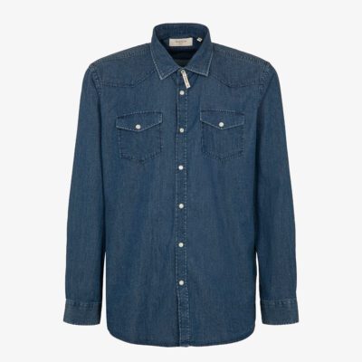 Camicia manica lunga rodeo denim