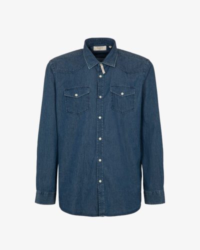 Camicia manica lunga rodeo denim