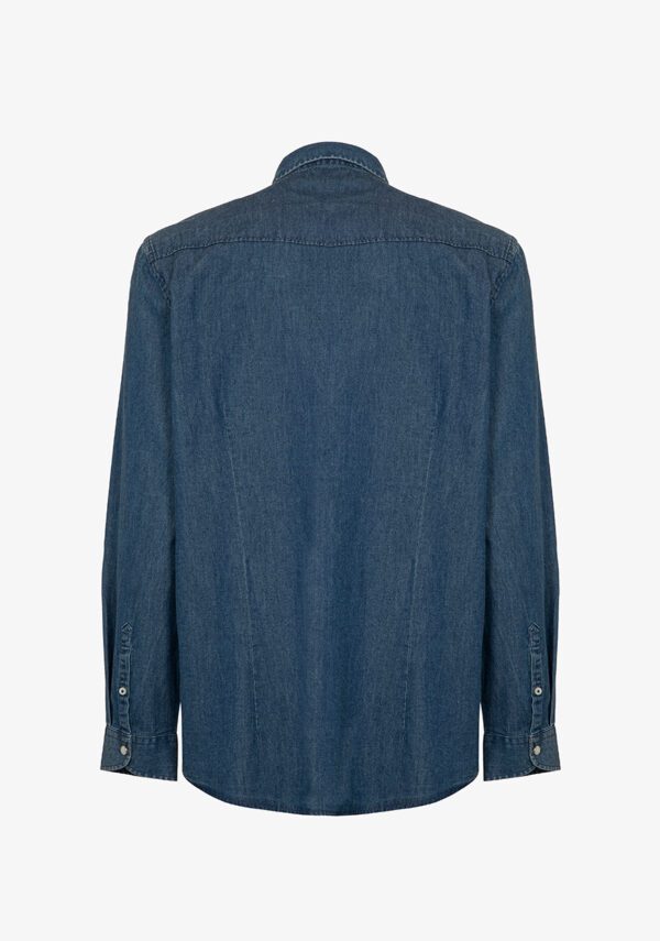 Camicia manica lunga rodeo denim