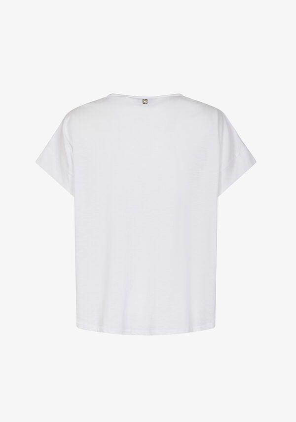 T-shirt over in cotone