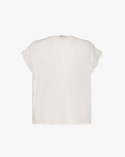 Blusa in mussola di cotone