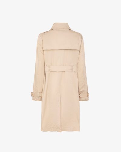 Trench in cotone doppiopetto