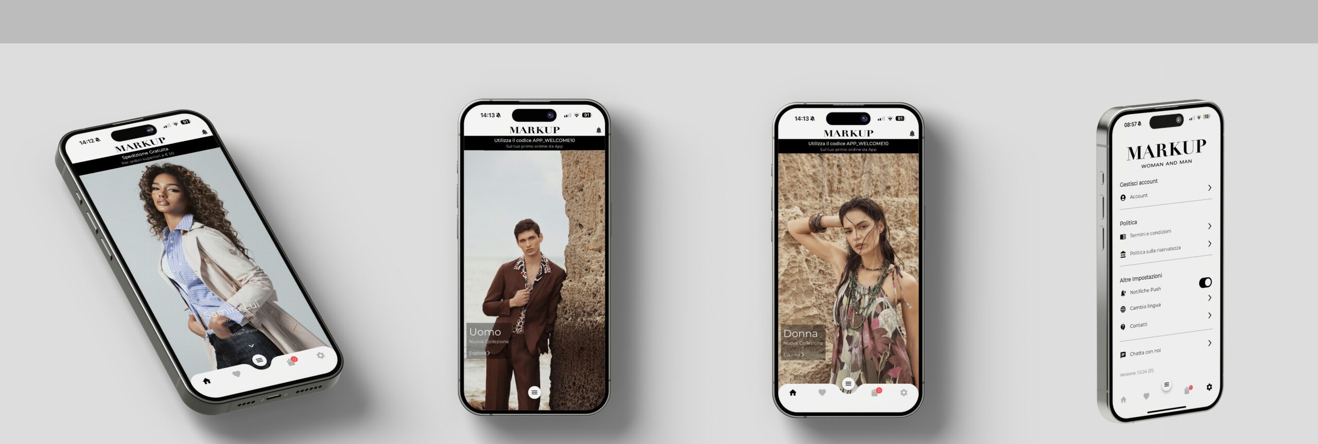 Home Page – Markup Italia