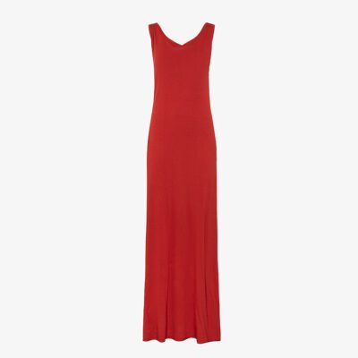 Vestito collo rotondo