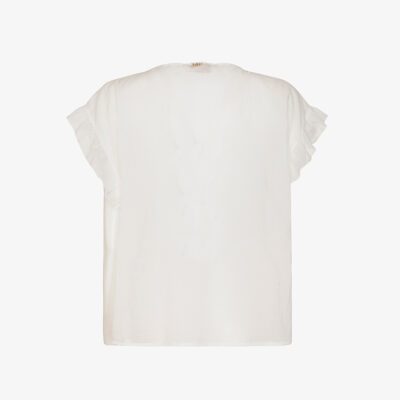 Blusa in mussola di cotone
