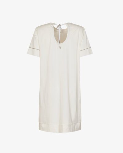 Abito in jersey con applicazioni