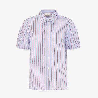 Camicia rigata maniche corte