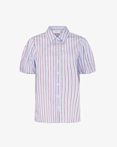 Camicia rigata maniche corte