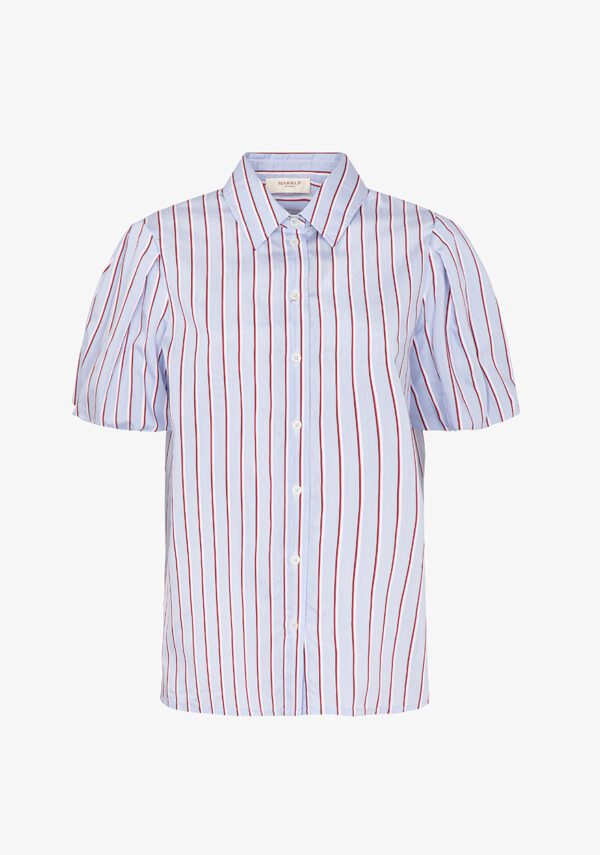 Camicia rigata maniche corte