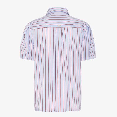 Camicia rigata maniche corte