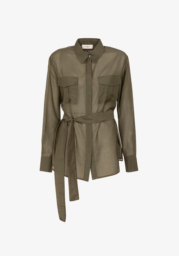 Camicia con tasche