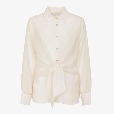 Camicia in mussola con nodo