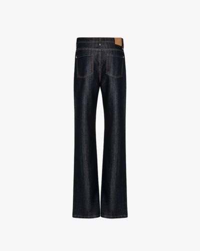 Jeans wide leg scuro
