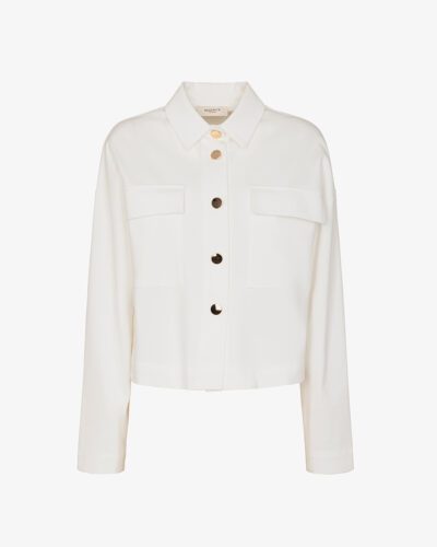 Giacca cropped punto millano