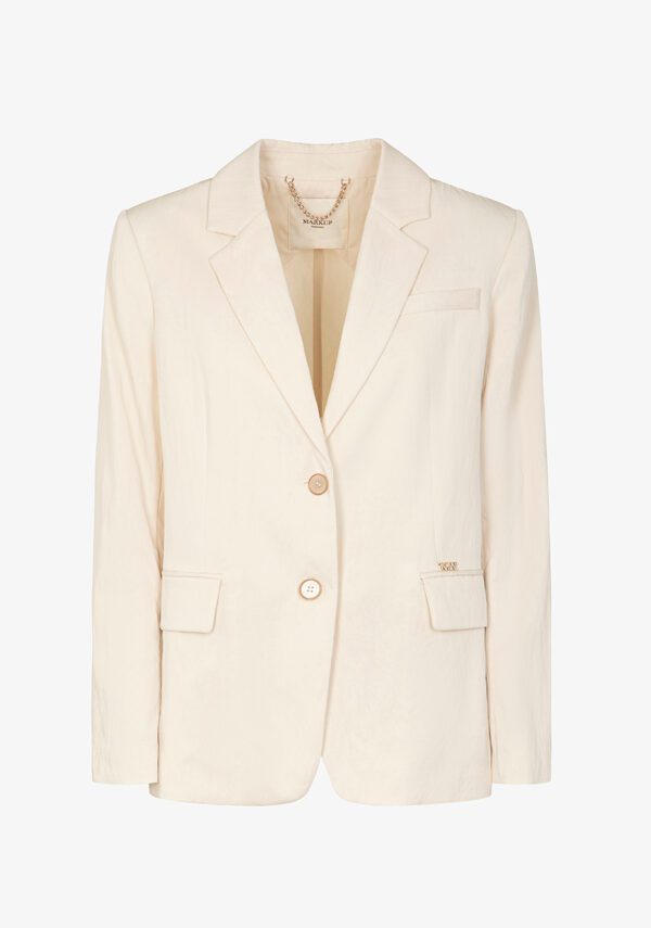 Blazer tessuto fluido