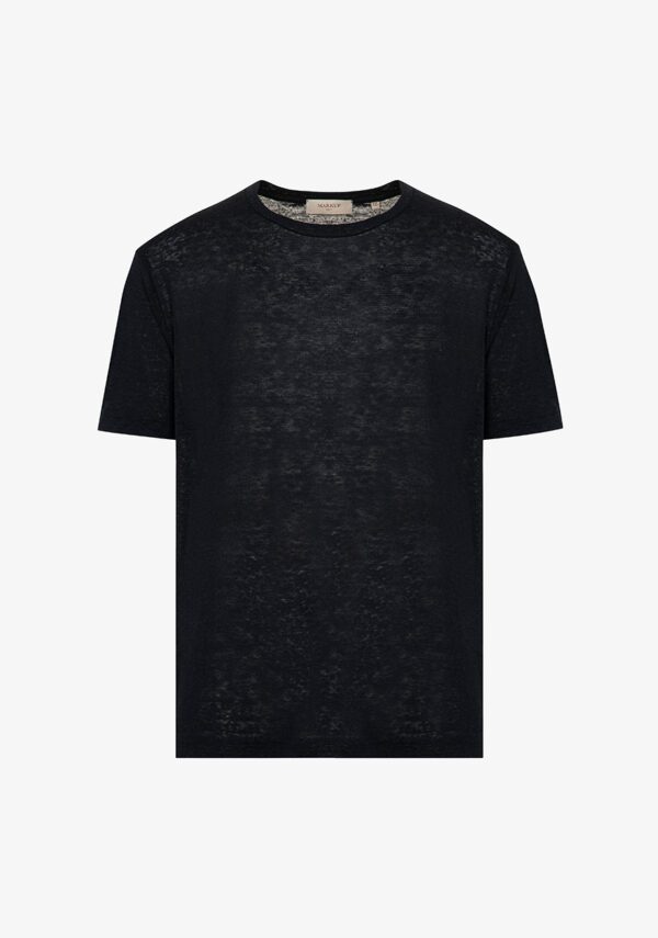 T-shirt misto lino