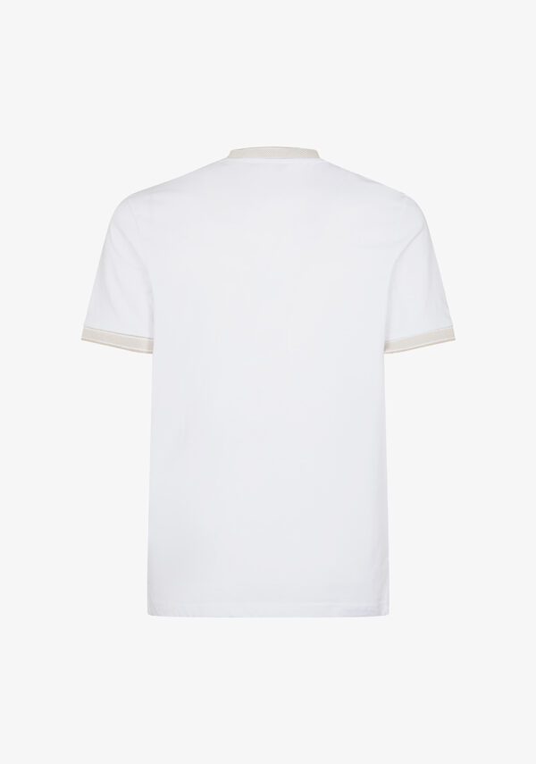 T-shirt piquet contrasti