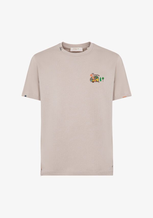 T-shirt jersey patchwork