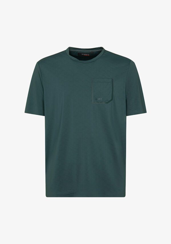 T-shirt piquet tecnico con taschino