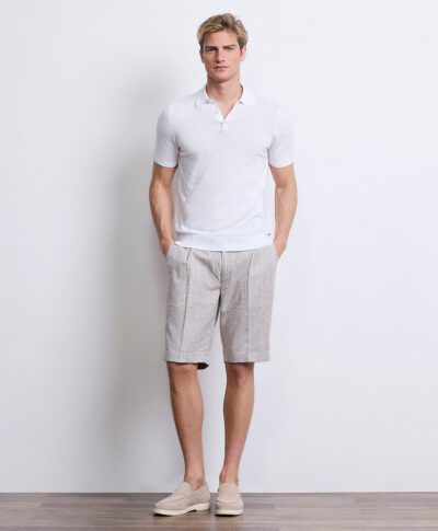 Polo derby tessuto no iron