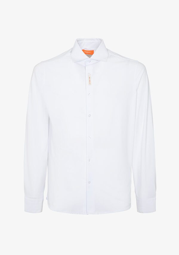 Camicia collo italiano no iron