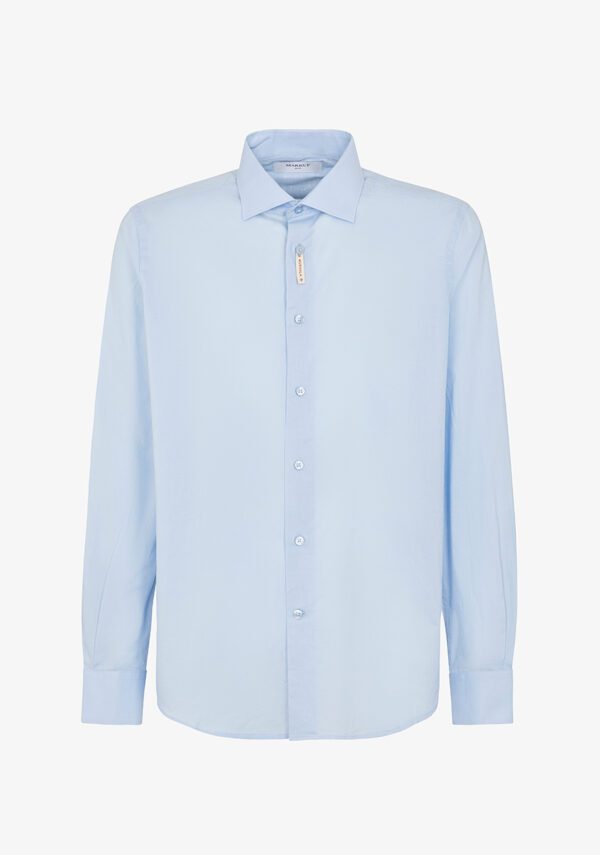 Camicia mussola collo francese