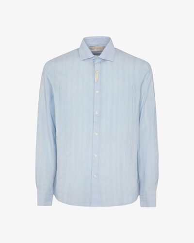 Camicia crochet collo francese