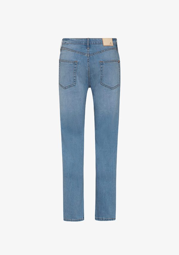 Jeans slim fit lavaggio chiaro