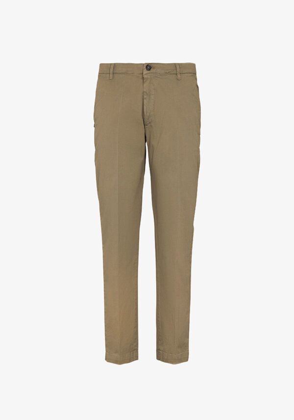 Pantalone dobby tinto capo