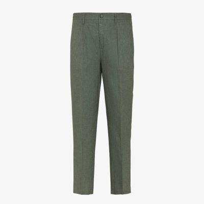 Pantalone lino regular fit