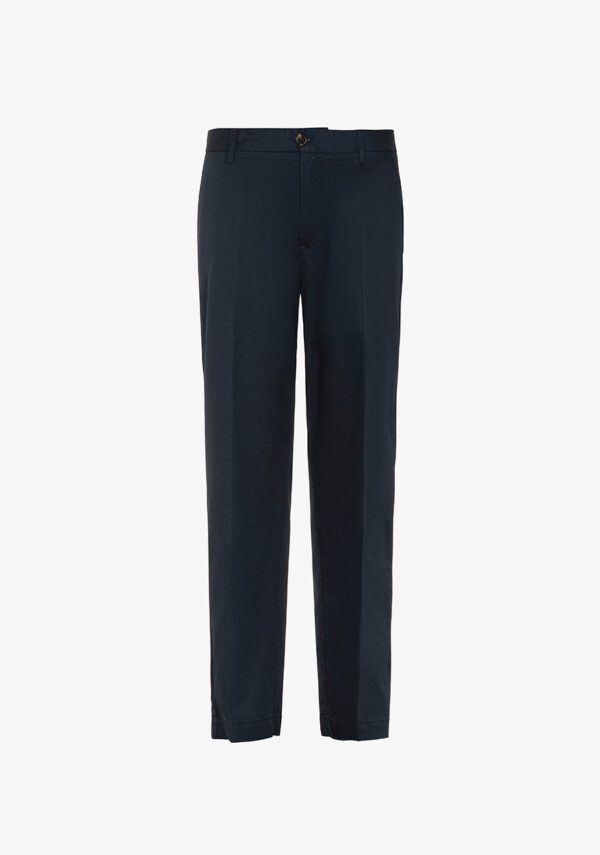 Pantalone cropped in cotone