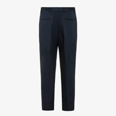 Pantalone cropped in cotone