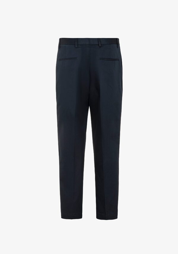 Pantalone cropped in cotone