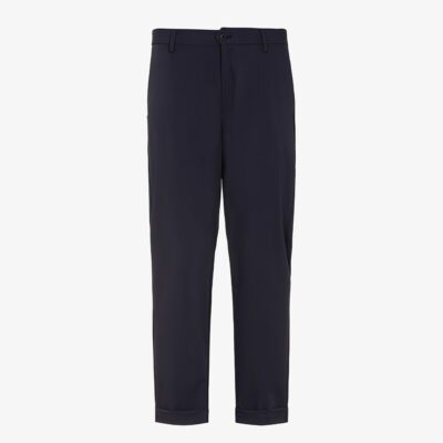 Pantalone cropped in nylon