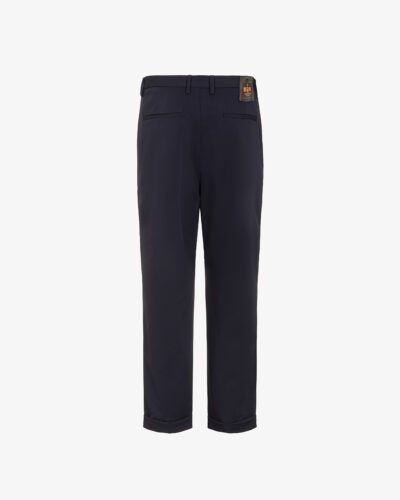 Pantalone cropped in nylon