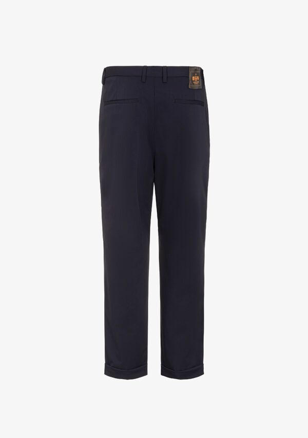 Pantalone cropped in nylon