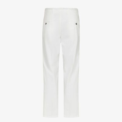 Pantalone lino wide leg capri